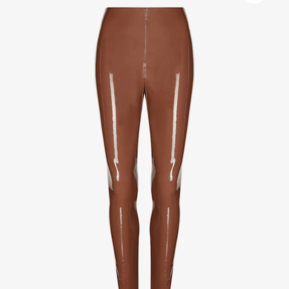 Commando Faux Patent Leather Legging Cinnamon